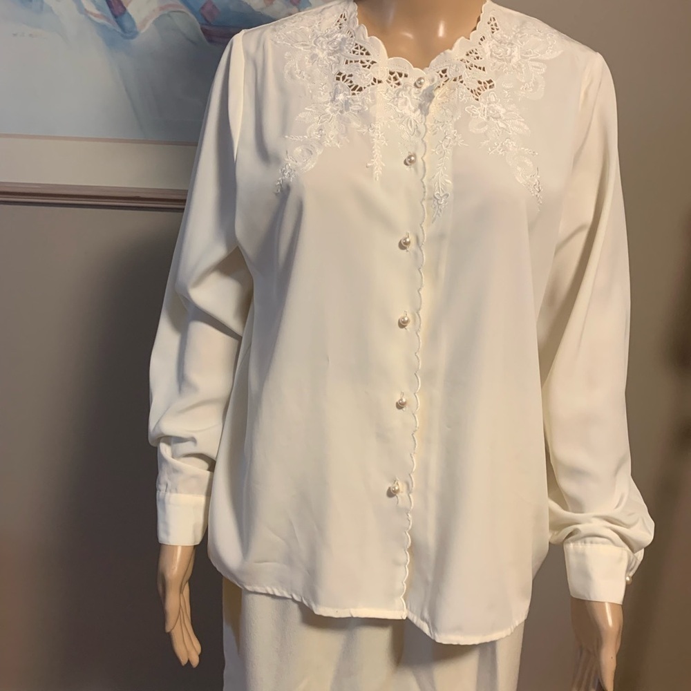 Vintage Beta’s Choice blouse small long sleeves
